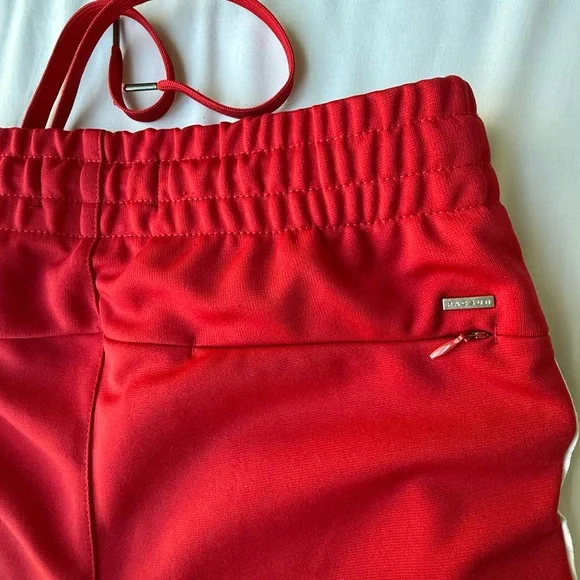 PacSun Red Joggers with Black and White Stripes - Picture 4 of 5